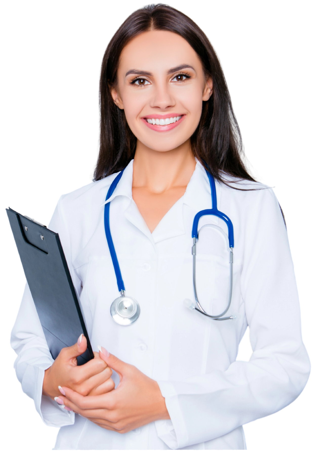 Medical doctor working in an STD testing clinic