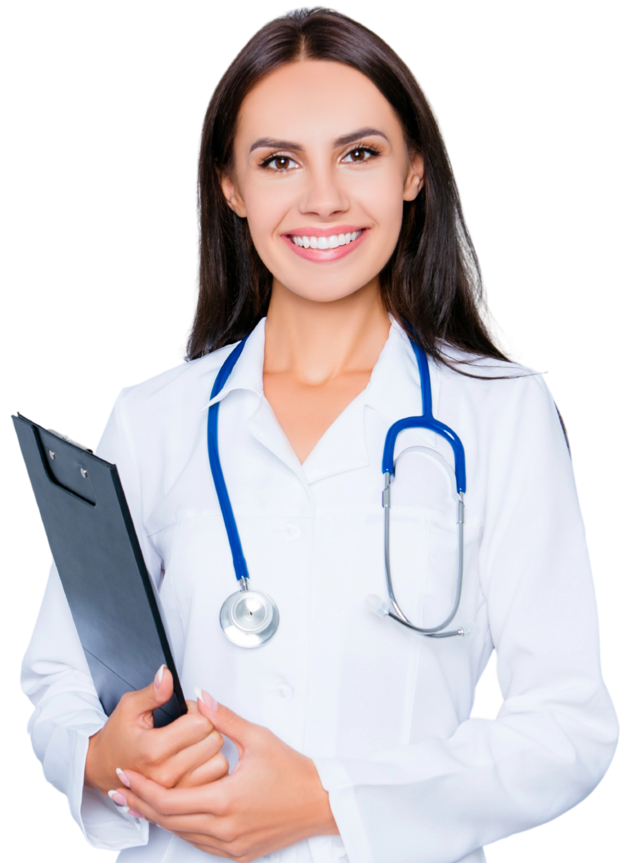 Medical doctor working in an STD testing clinic