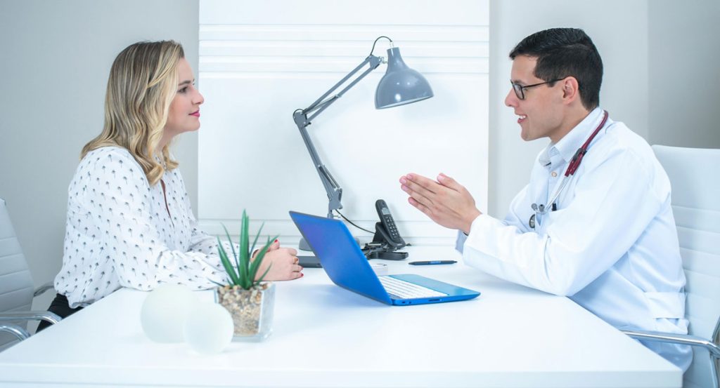 Discussing treatment options after a quick and reliable Same Day STI Test Houston.