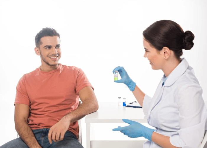 Professional clinic staff offering affordable std testing houston for patients seeking private, low-cost screenings.